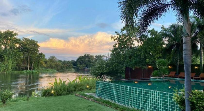 Ruen Maihom Riverside Cottage Канчанабури Екстериор снимка